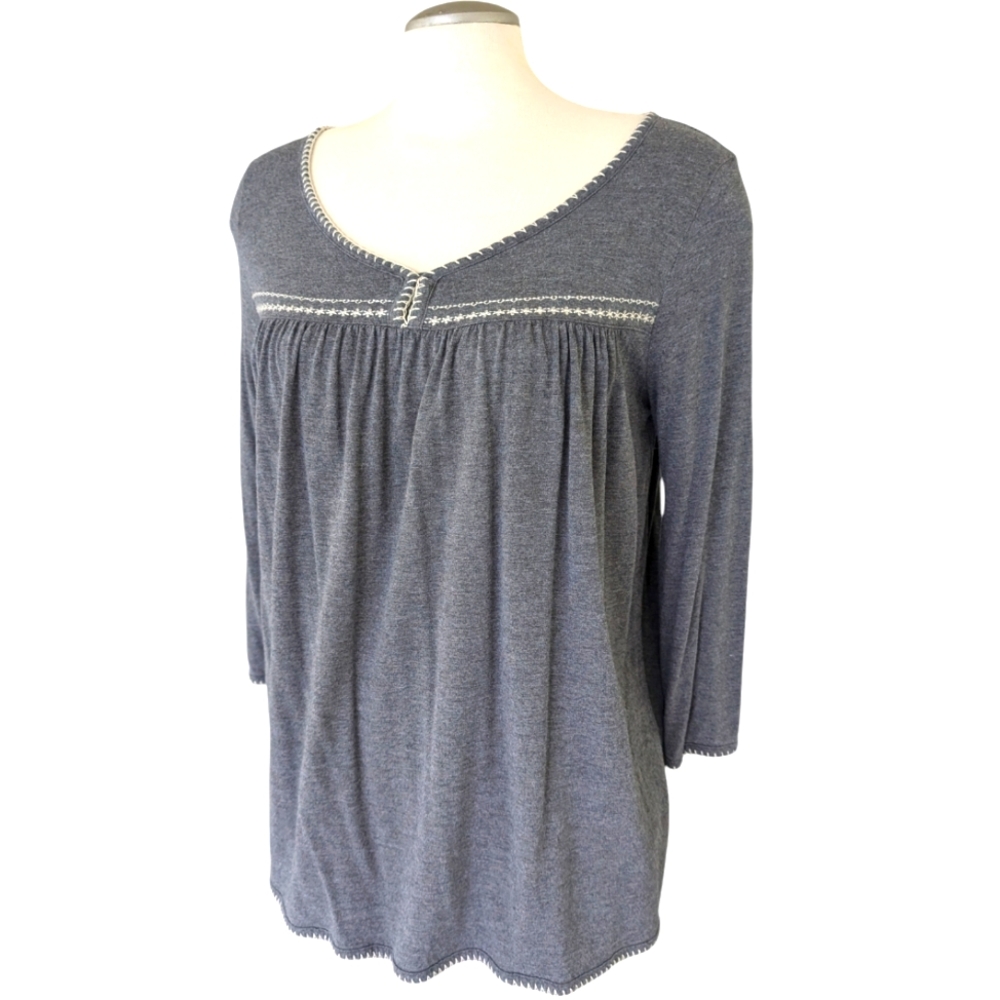 Gap Boho Top with embroidery size small